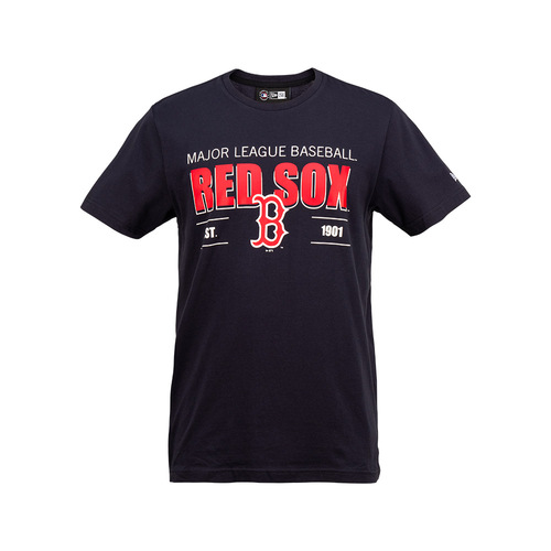 New Era Boston Red Sox Frontline T-Shirt Official Team Colours