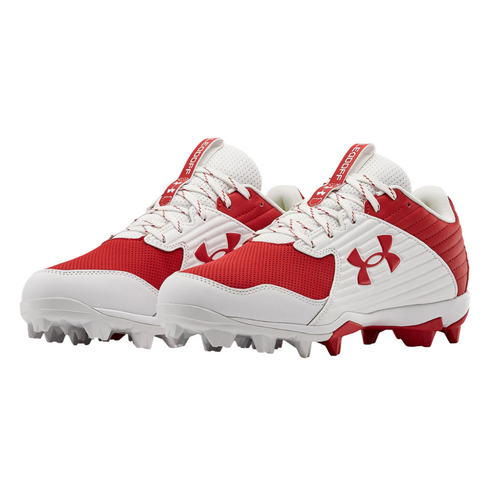 Under Armour Leadoff RM Low Moulded Cleats RED