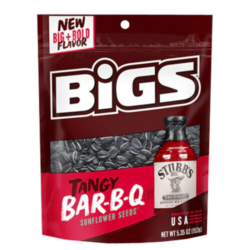 BIGS Sunflower Seeds 5.35 oz - Tangy BBQ