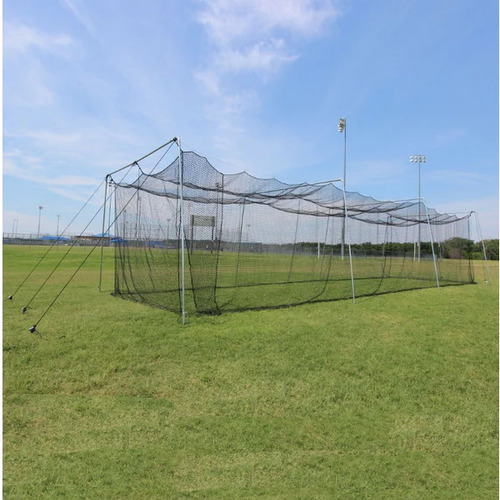 Batting Tunnel Complete Fully Enclosed Batting Cage Kit - 70 Foot