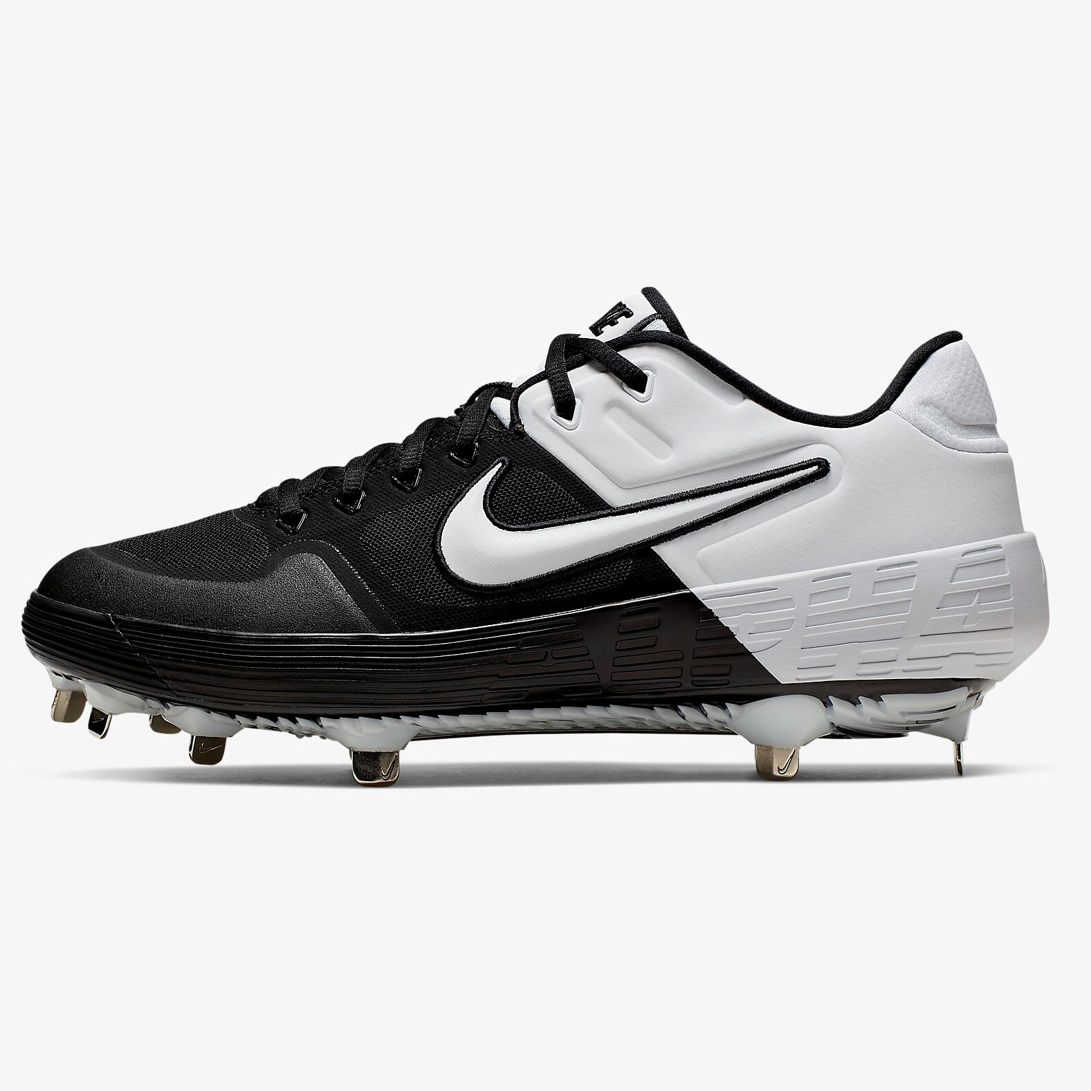 white nike metal cleats