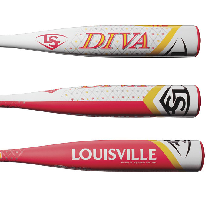 Louisville Slugger 2018 Diva Softball Bat (11.5oz)