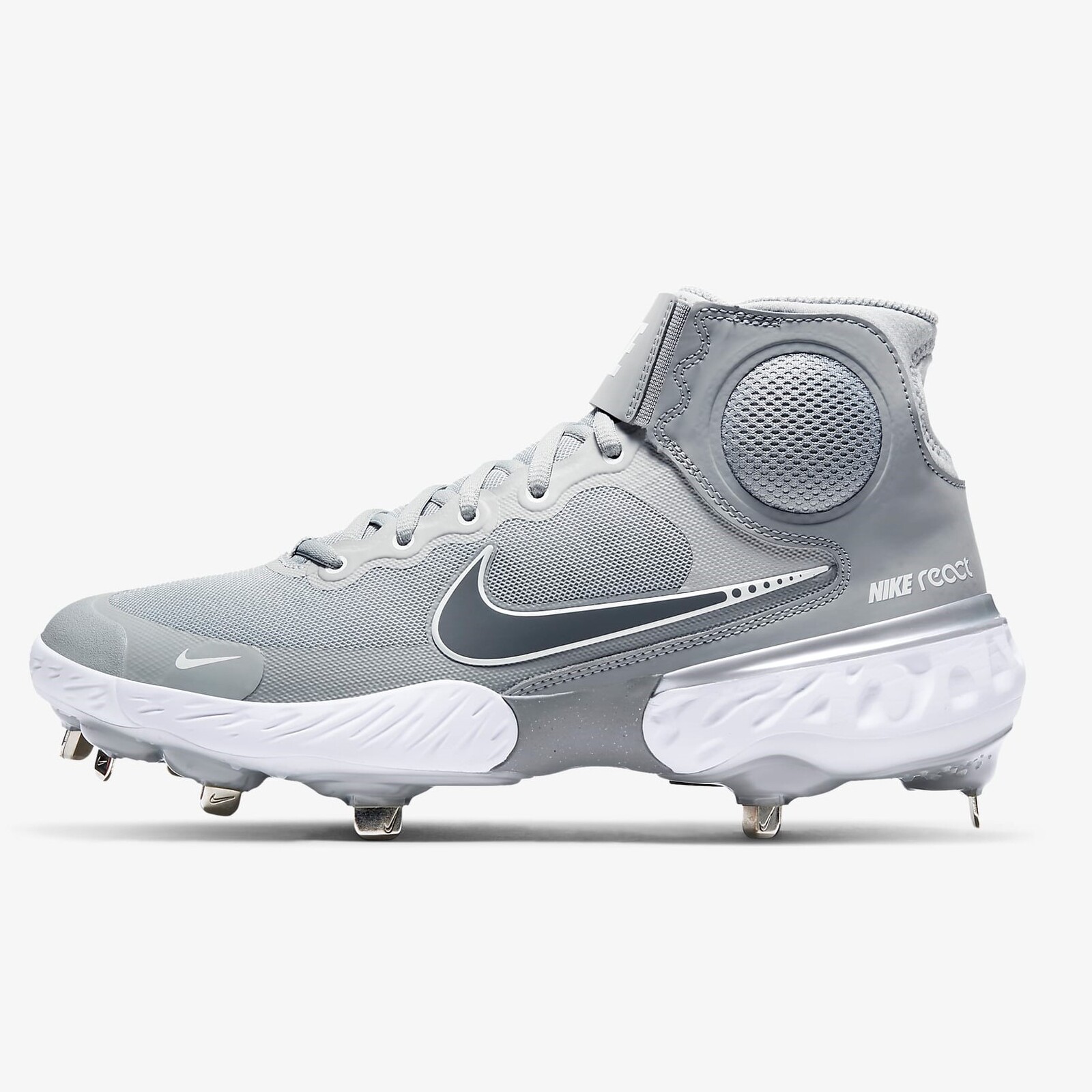 all white nike huarache 3 cleats