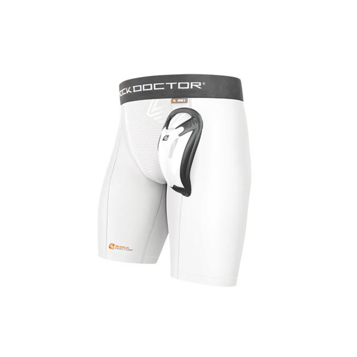 Shock Doctor Core Double Compression Short w Bio-Flex Cup