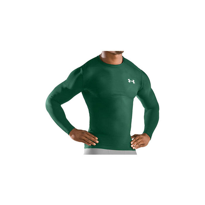 Under Armour HeatGear® Long Sleeve Top Green Size S