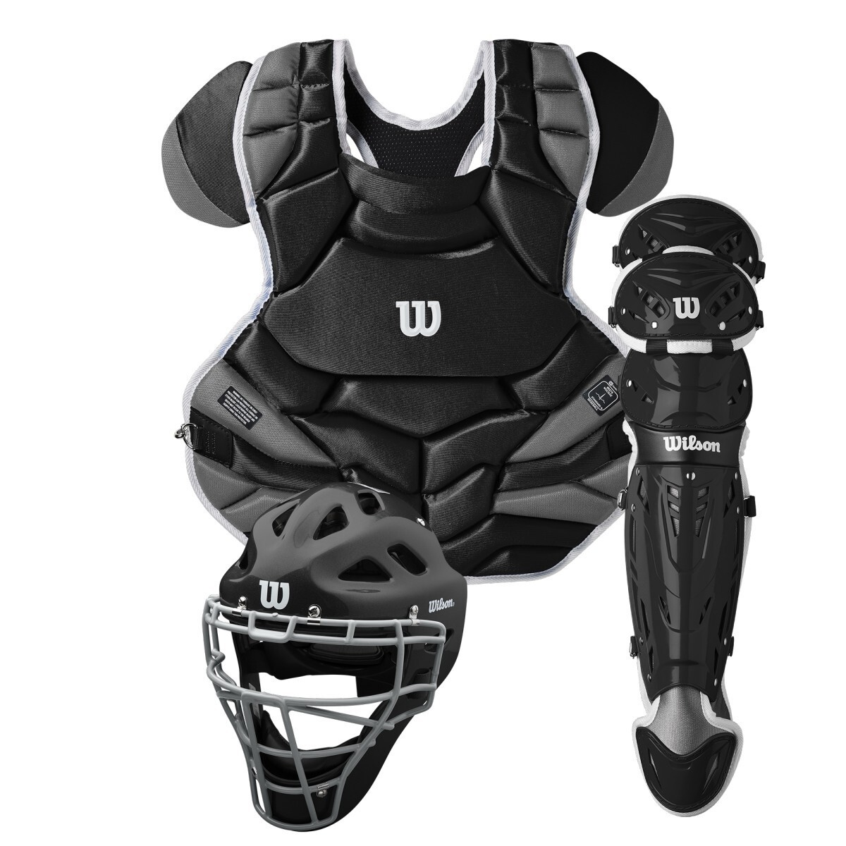 All Star Adult Classic Pro Catcher's Set Black