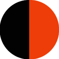 Black/orange