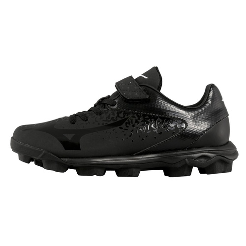 Mizuno Wave Select Nine YOUTH Moulded Cleats Black