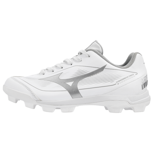 Mizuno CushionRevo Finch YOUTH Moulded Cleats - White