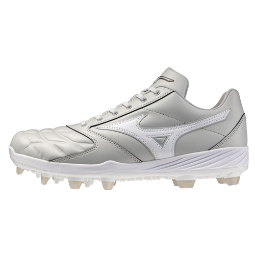 Mizuno Pro Select TPU Moulded Cleats - Harbor Mist/White