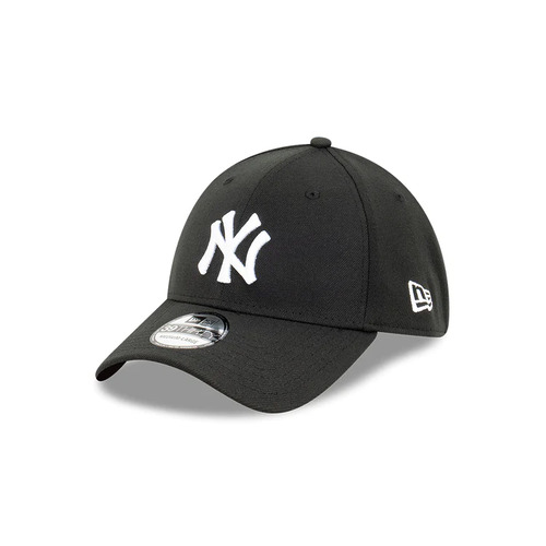 New Era 39Thirty New York Yankees Baseball Cap - Black/White