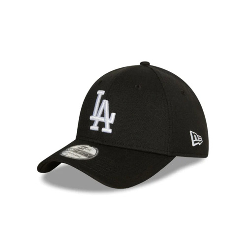 New Era 39Thirty Los Angeles Dodgers Baseball Cap - Black/White