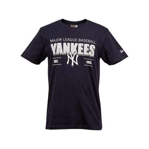 New Era New York Yankees Frontline T-Shirt Official Team Colours