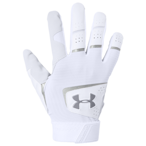 Under Armour Clean Up ADULT Batting Gloves White