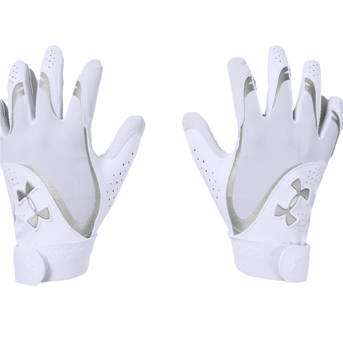 Under Armour Radar LADIES Batting Gloves WHITE 1355539-001