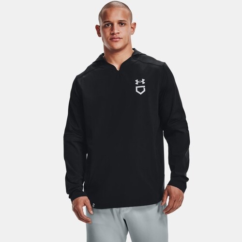Under Armour Cage Hooded Jacket - Black