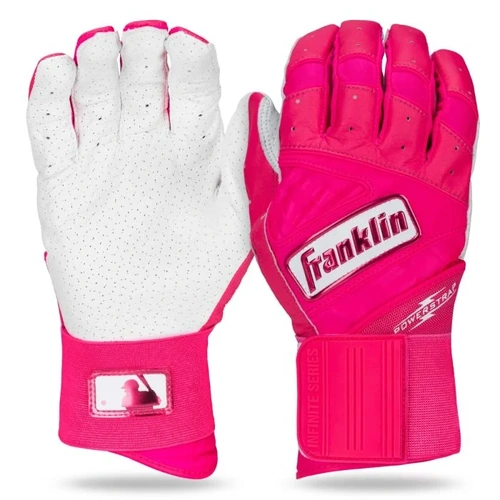 Franklin Powerstrap Infinite Batting Gloves - Pink