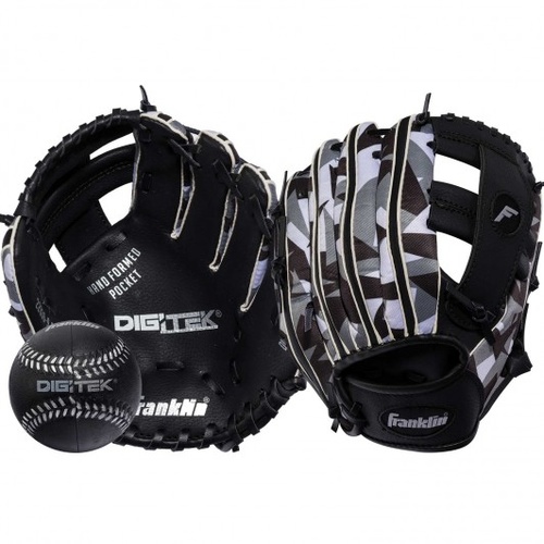 Franklin RTP DIGITEK Youth Glove 9.5 inch - Black 