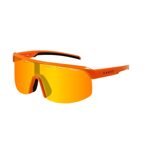 Carve VELOCITY Performance Sunglasses - Orange/Grey/Orange
