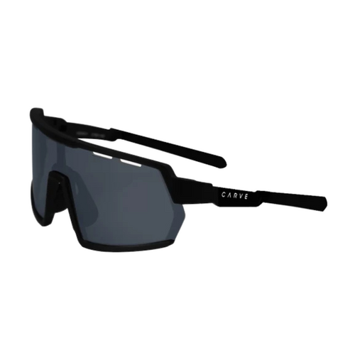 Carve LEGACY Performance Sunglasses - Matte Black Frame/Grey Lens