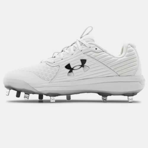 Under Armour Yard MT Metal Cleats White
