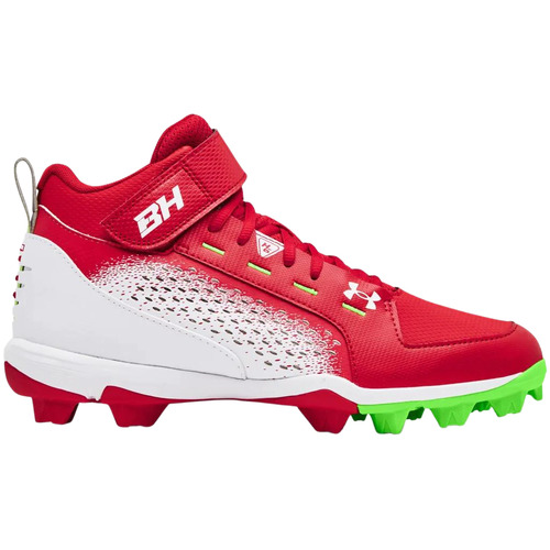 Under Armour Harper 6 MID RM Baseball Cleats RED