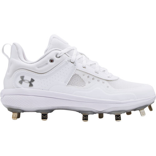 Under Armour Glyde MT WOMENS Metal Cleats - White