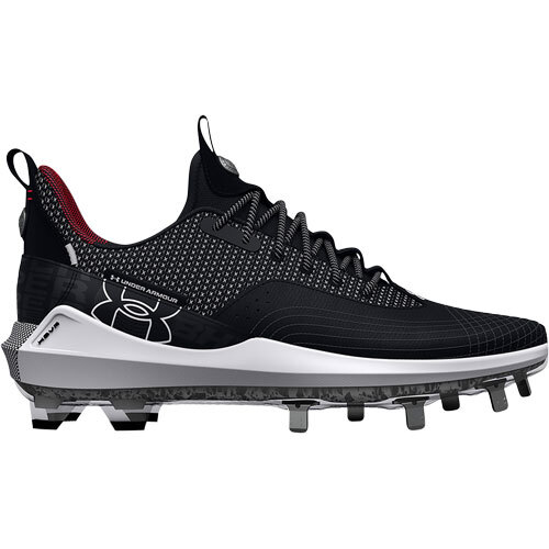 Under Armour Harper 7 ST Low Metal Cleats - Black