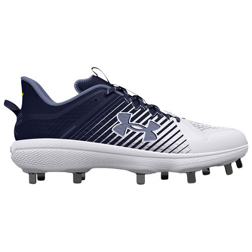 Under Armour Yard Low MT Metal Cleats - Navy