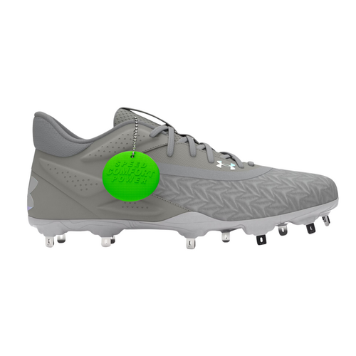 Under Armour Yard MT 3.0 Metal Cleats - Grey