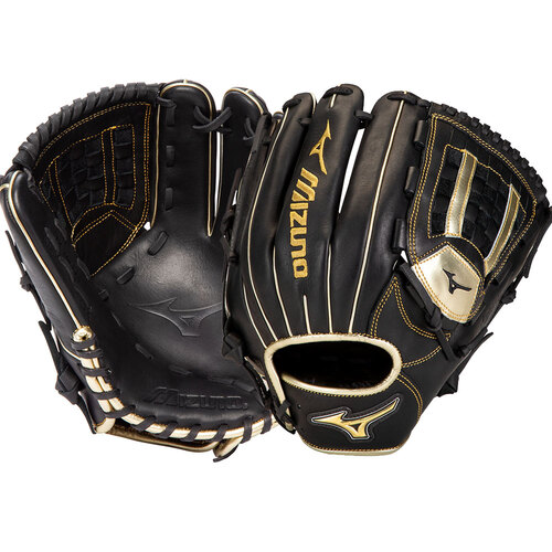 Mizuno MVP Prime SE Baseball Glove 12 inch GMVP1200PSE8 Black/Gold