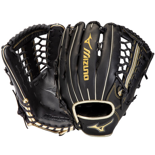 Mizuno MVP Prime SE Outfield Glove 12.75 inch GMVP1275PSE8 Black/Gold