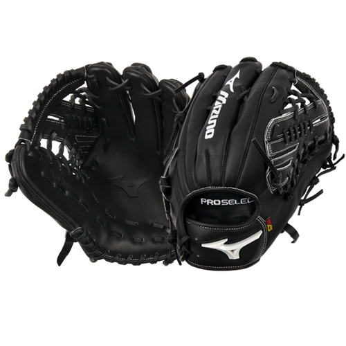 Mizuno Pro Select GPS-71D Outfield Glove 12.75 inch - Black