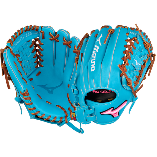 Mizuno Pro Select GPSF-13D Softball Glove 12 inch - Bright Sky Blue