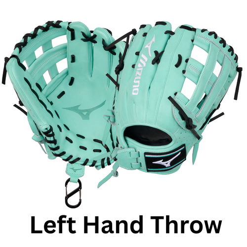 Mizuno Prime Elite X GPEXF-60 LHT Softball Glove 12.5 inch - Mint - Left Hand Throw