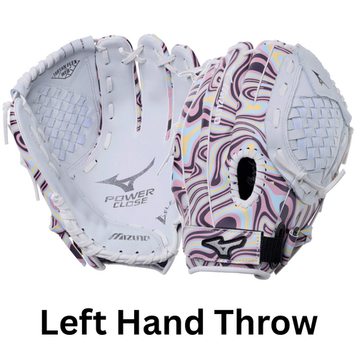 Mizuno Finch Prospect Youth LHT Glove 11.5 inch - Lavender Swirl - Left Hand Throw