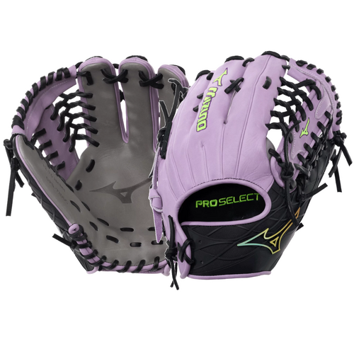 Mizuno 2027 Pro Select DynaCage 12.75 inch Outfield Glove - Lavender