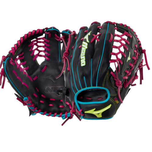 Mizuno 2027 Pro Select NEO 12.5 inch Outfield Glove - Black/Pink