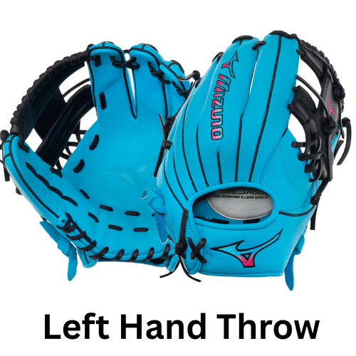 Mizuno Franchise Baseball Infield LHT Glove 11.5 inch - Blue - Left Hand Throw