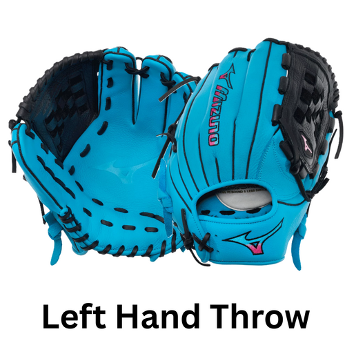 Mizuno Franchise Baseball LHT Glove 12 inch - Blue - Left Hand Throw
