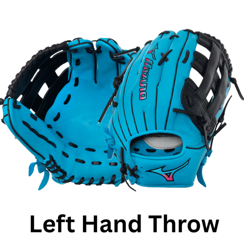 Mizuno Franchise Baseball Outfield LHT Glove 12.75 inch - Blue - Left Hand Throw