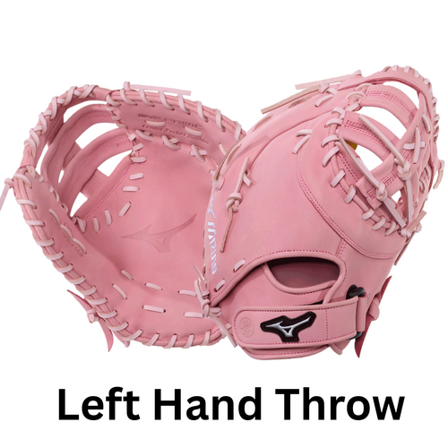 Mizuno MVP Prime Softball LHT First Base Glove 13 inch - Pink GXF50PF5LP - Left Hand Throw