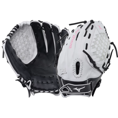 Mizuno Prospect Select Softball Glove 12.5 inch - White/Black