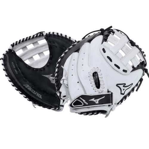 Mizuno Prospect Select Youth Softball Catchers Glove GSX103 - Black/White
