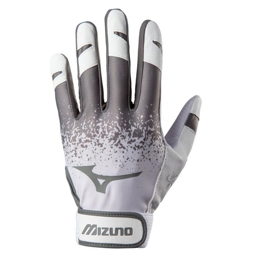 Mizuno Ladies Finch Batting Gloves - Grey