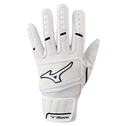 Mizuno Pro Select Batting Gloves - White