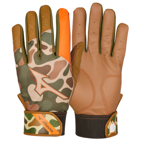 Mizuno MVP ADULT Batting Gloves - Duck Camo