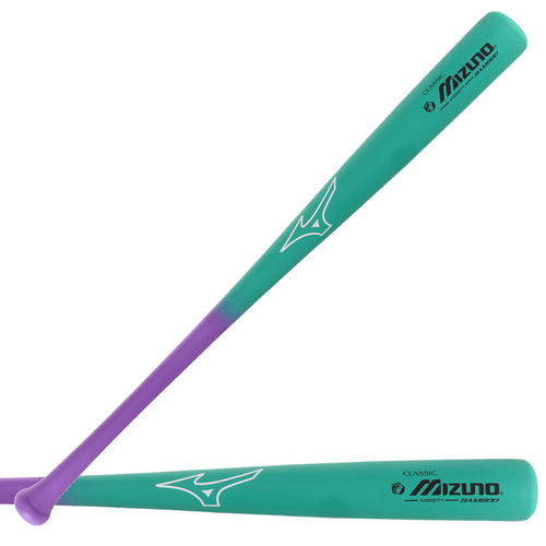 Mizuno MZB 271 Bamboo Baseball Bat - Teal/Purple Fade