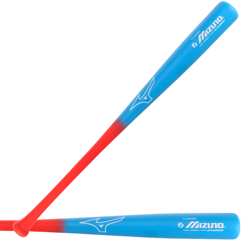 Mizuno MZB 243 Bamboo Baseball Bat - Blue/Red Fade