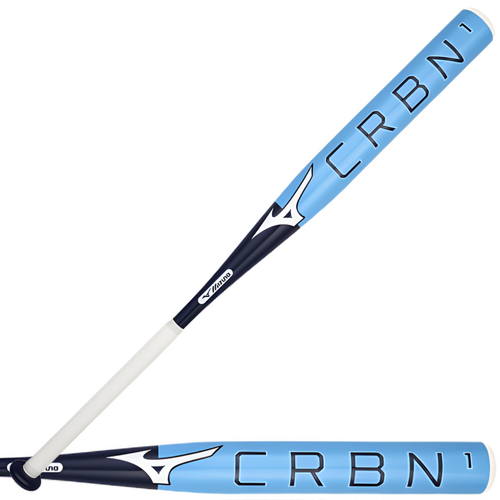 Mizuno F24 CRBN1 Fastpitch Softball Bat -10 - FREEZE Cyan Blue